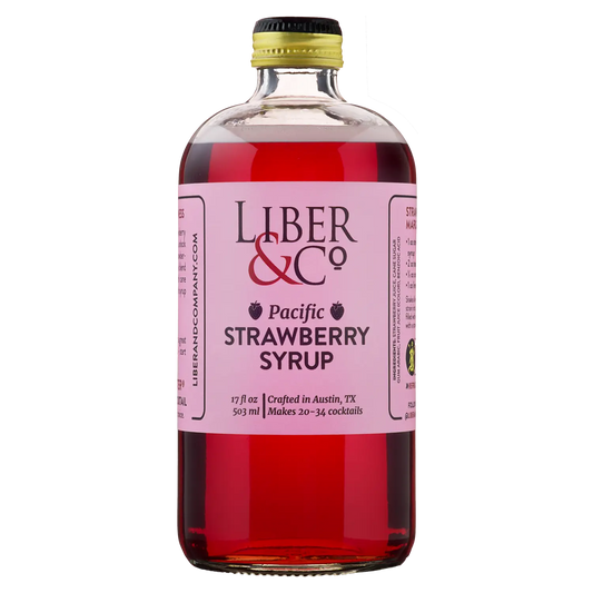 Pacific Strawberry Syrup: 17 oz - Image #1